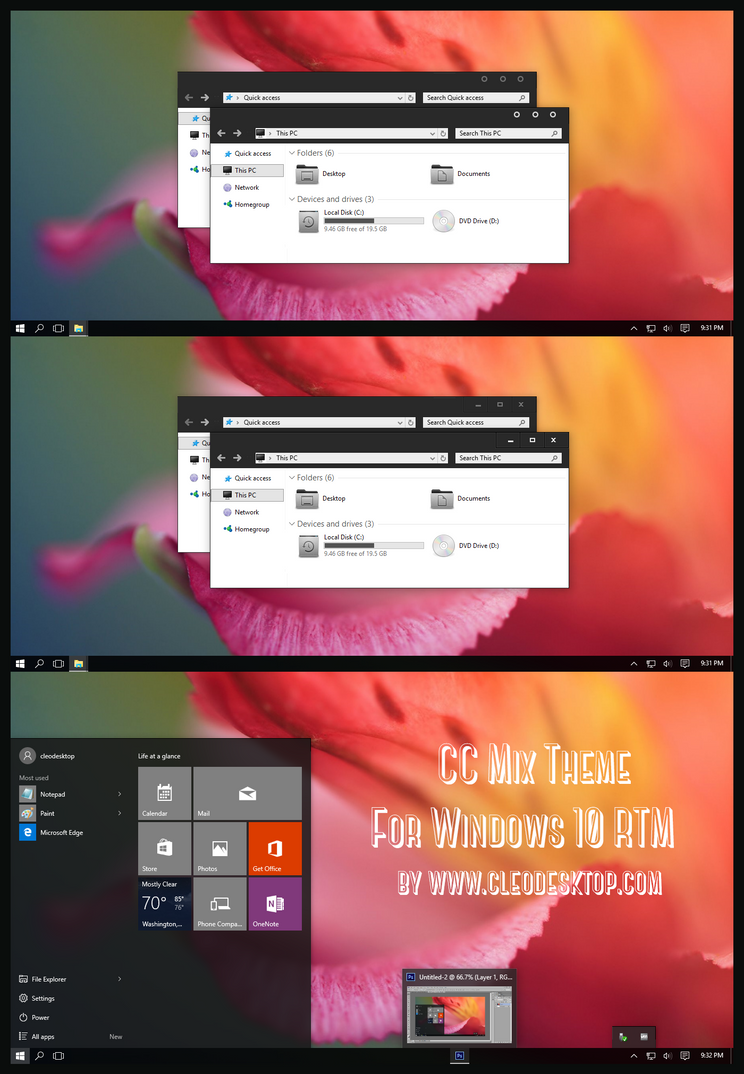 CC Mix Theme for Win10