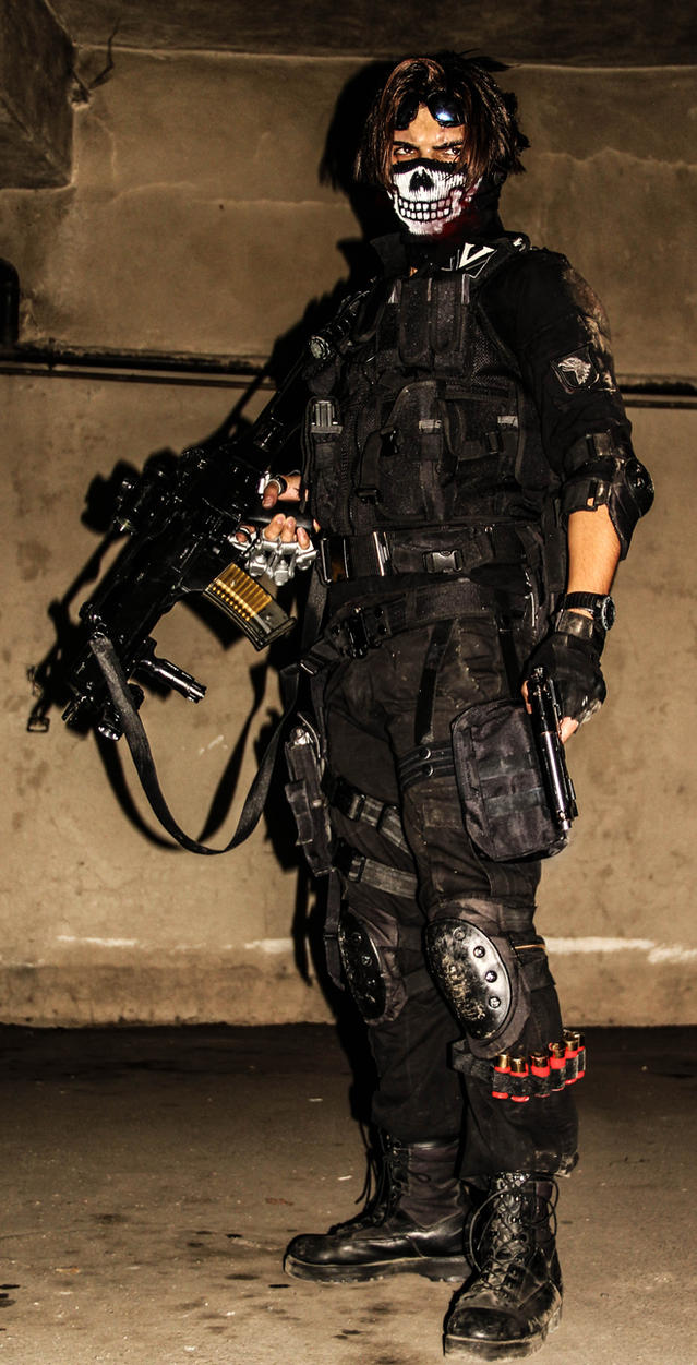 duty cosplay of Call ghost