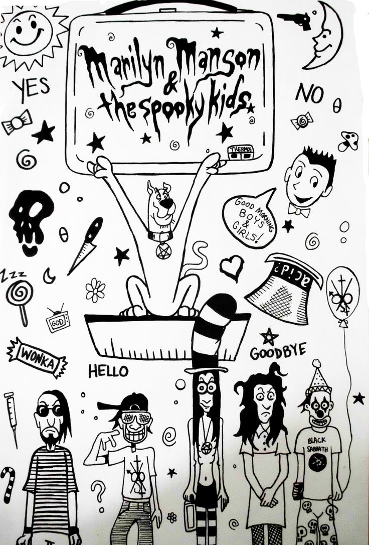 marilyn_manson_and_the_spooky_kids_poste