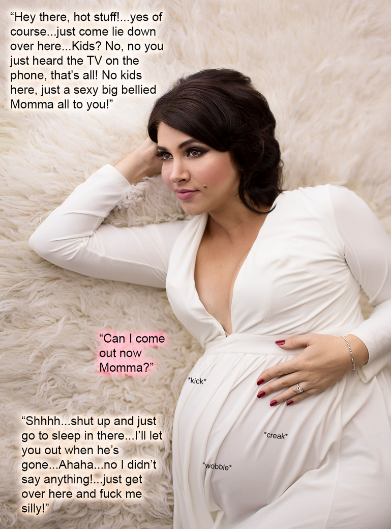Slutty Milf Shows Why She is Already Pregnant