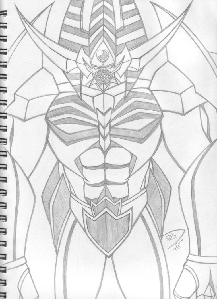 obelisk the tormentor coloring pages - photo #2
