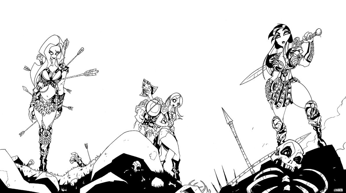xena warrior princess coloring pages - photo #45