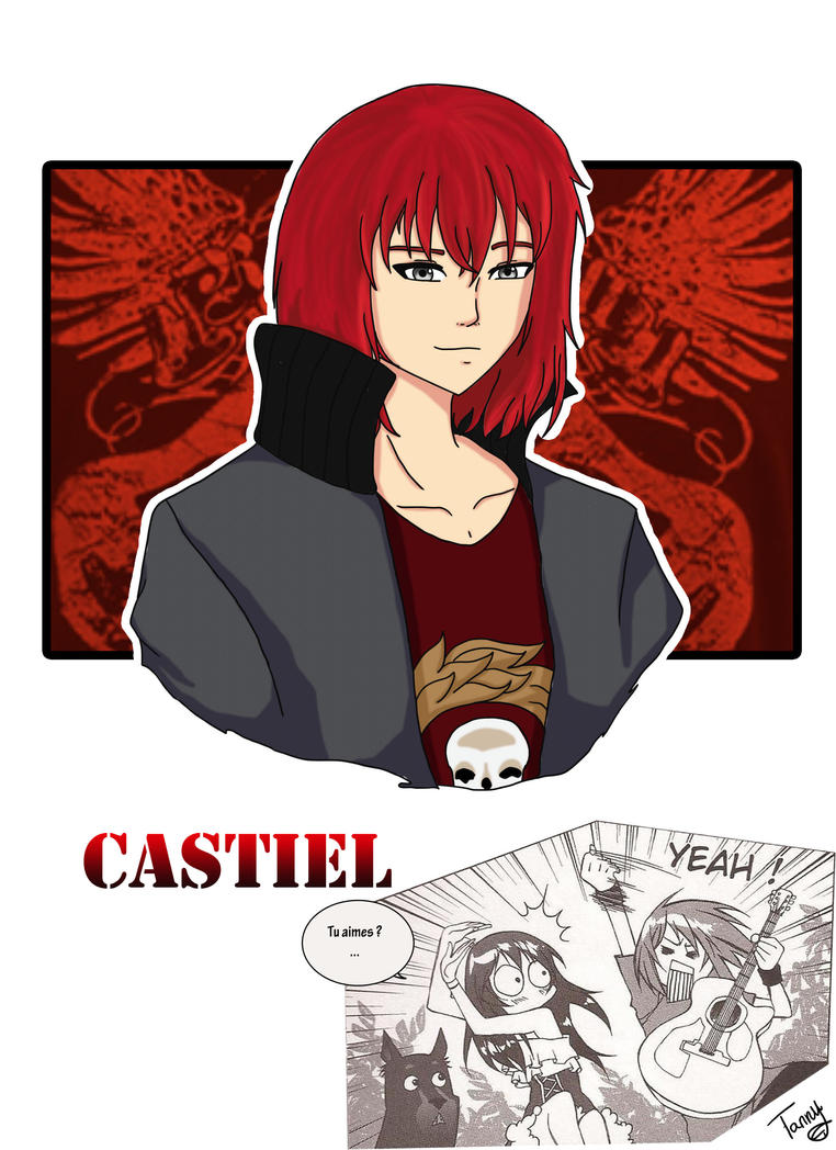 Castiel by NaffyOo
