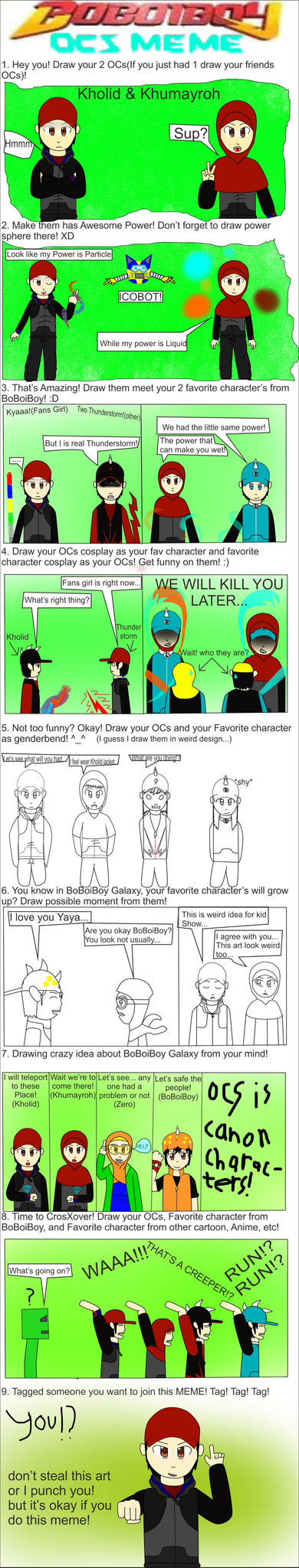 Comic Meme Fanfic And Review On BoBoiBoy Terbaik DeviantArt